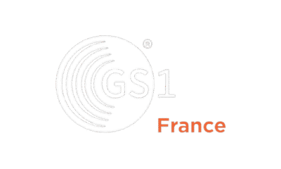 Logo GS1 France filigrane gris clair - Partenaire Activops