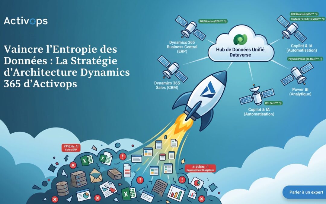 Stratégie d&rsquo;architecture Microsoft Dynamics 365 et maîtrise de l&rsquo;entropie des données