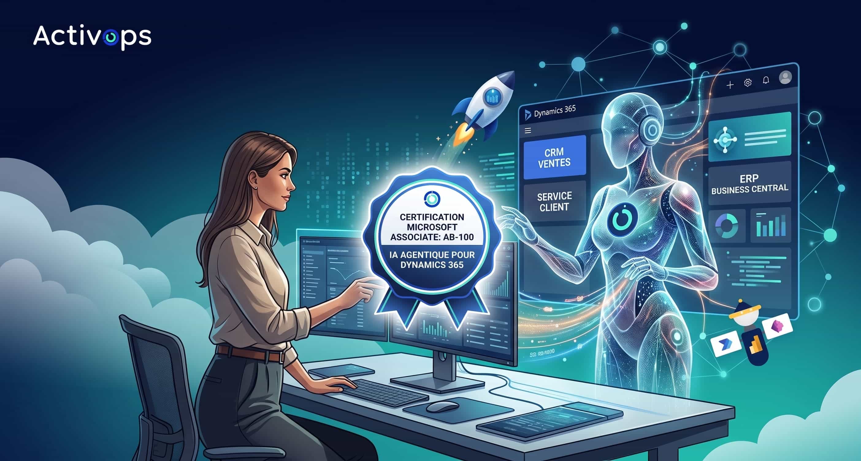 IA Agentique Dynamics 365 Certification AB-100