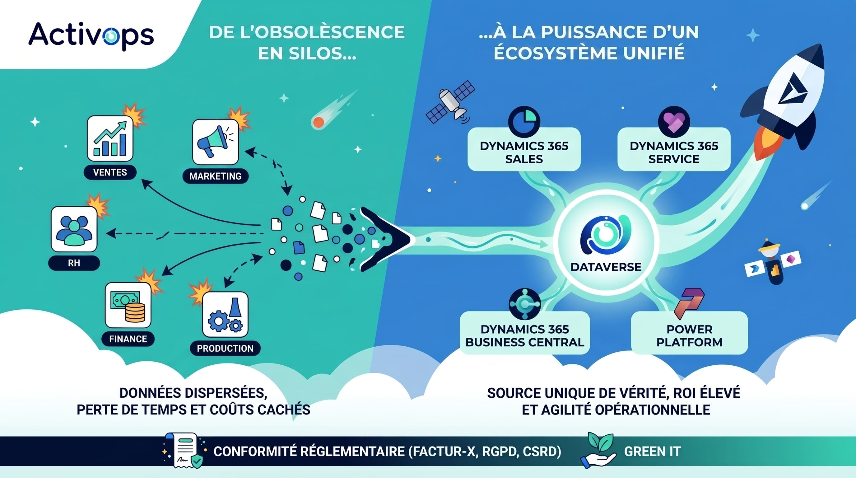 La Fragmentation Numérique à la Cohérence Globale - L'Écosystème Microsoft pour les PME et ETI