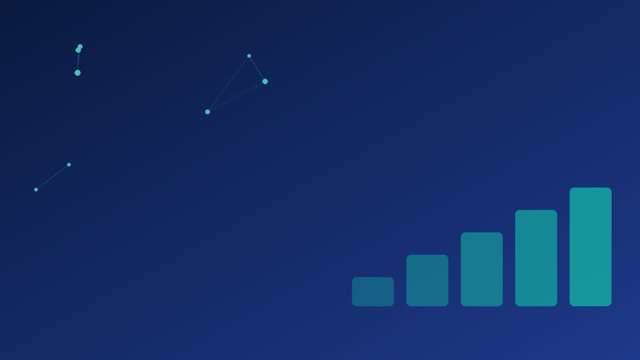 Illustration abstraite représentant la stratégie data et le pilotage Power BI pour PME et ETI par ActivOps